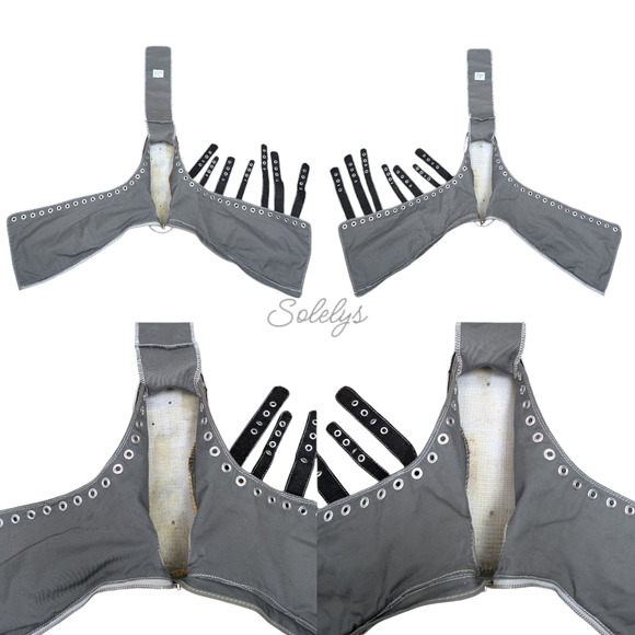 Converse 2012 XXHI 7 Strap Buckle Zipper Knee High Sneaker Boot M9.5 W11.5 RARE - Picture 10 of 14